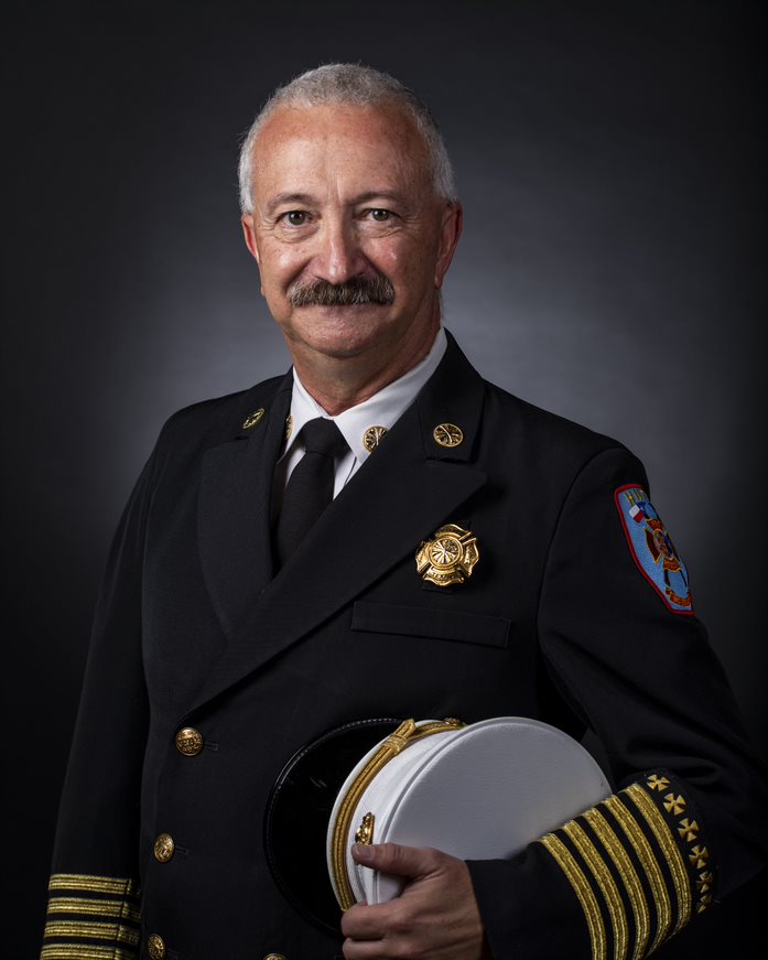 Hutto Fire Chief Scott Kerwood